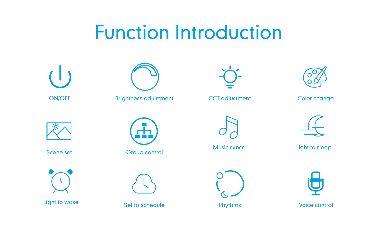 smart bulb light function