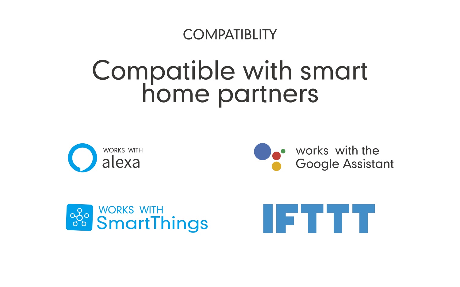 work with alexa，IFTTT,google home